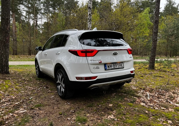 Kia Sportage cena 82000 przebieg: 157800, rok produkcji 2016 z Sulejówek małe 254
